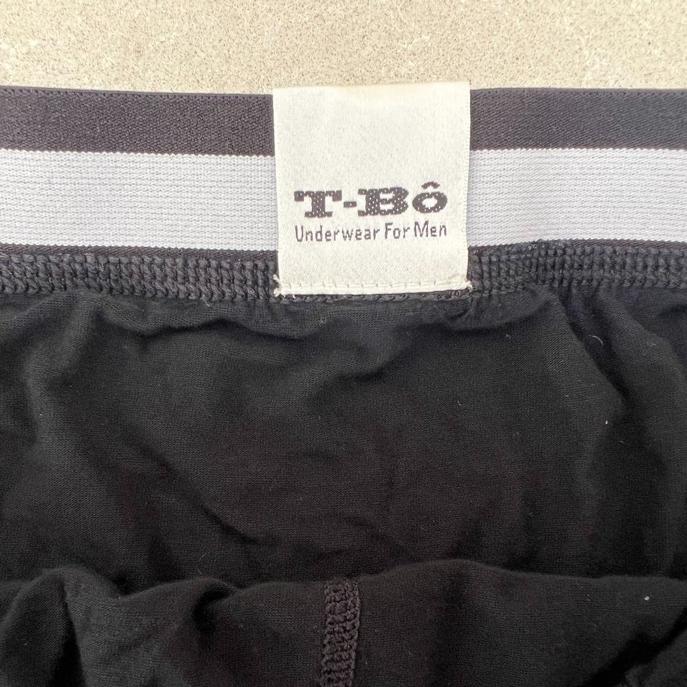 TBO Men's Black Trunk  Underwear Black Large - Picture 3 of 5